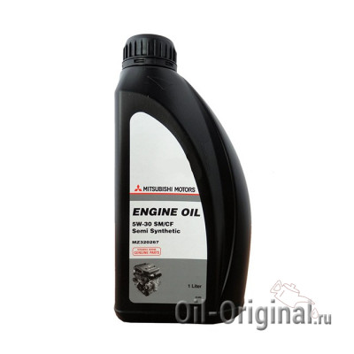 Моторное масло MITSUBISHI Engine Oil Semi-Synthetic 5W-30 SM/CF (1л)