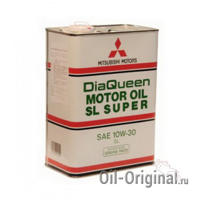 Моторное масло MITSUBISHI DiaQueen 10W30 SL (4л)