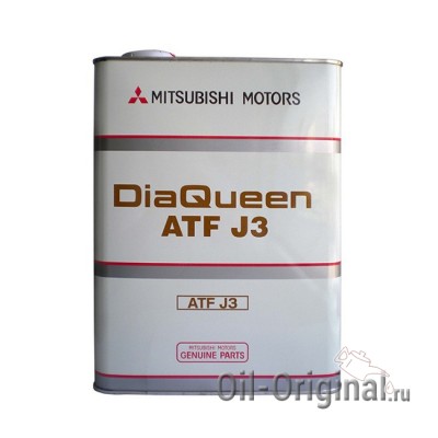 Жидкость для CVT MITSUBISHI DiaQueen ATF Fluid J3 (4л)