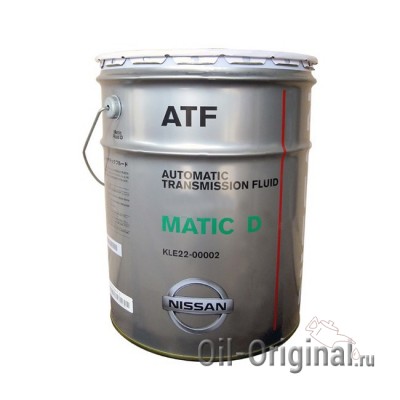Жидкость для АКПП NISSAN ATF Matic Fluid D (20л)