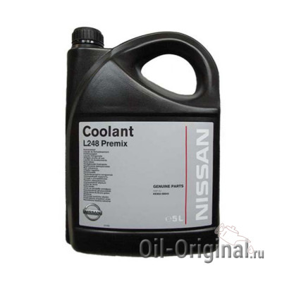Антифриз готовый зеленый NISSAN Coolant L248 Premix (5л)