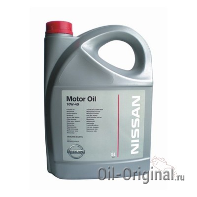 Моторное масло NISSAN Motor Oil 10W-40 SL/CF (5л)