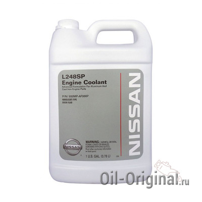 Антифриз концентрированный зеленый NISSAN L248SP Engine Coolant (3,785л)