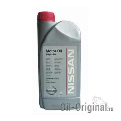 Моторное масло NISSAN Motor Oil 10W-40 SL/CF (1л)