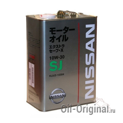Моторное масло NISSAN Extra Save X 10W-30 SJ (4л)