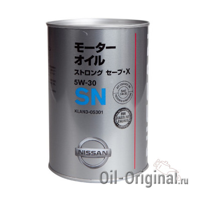 Моторное масло NISSAN Strong Save X 5W-30 SN (1л)