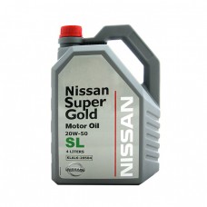 Моторное масло NISSAN Super Gold 20W-50 SL (4л)