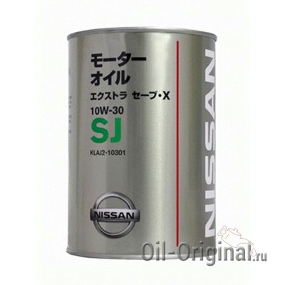 Моторное масло NISSAN Extra Save X 10W-30 SJ (1л)