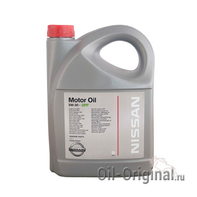 Моторное масло NISSAN Motor Oil DPF 5W-30 SM/CF (5л)