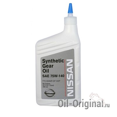 Трансмиссионное масло NISSAN Synthetic Gear GL-5 75W-140 (0,946л)