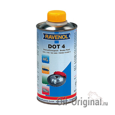 Тормозная жидкость RAVENOL DOT-4 (0,25 л)