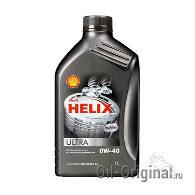 Моторное масло SHELL Helix Ultra 0W-40 (1л)