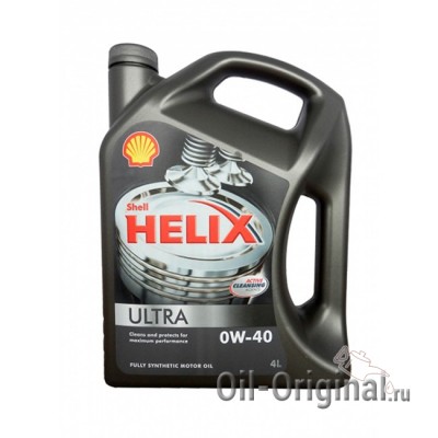 Моторное масло SHELL Helix Ultra 0W-40 (4л)
