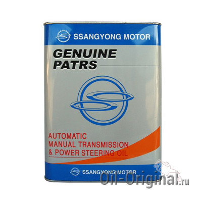 Гидравлическая жидкость SSANGYONG Automatic Manual Transmission & Power Steering Oil (4л)