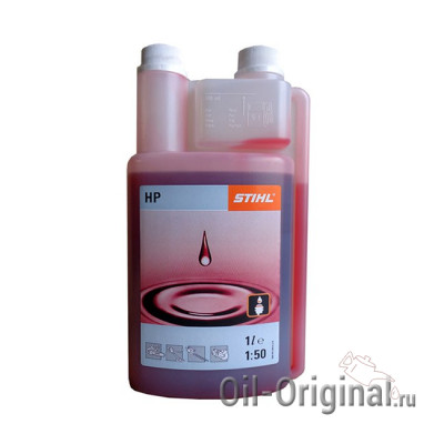 Моторное масло для 2Т двигателей STIHL с дозатором (1л)