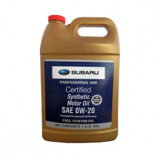 Моторное масло SUBARU Synthetic 0W-20 (3,780л)
