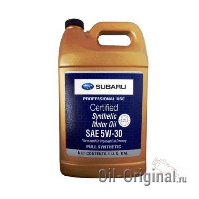 Моторное масло SUBARU Synthetic 5W-30 (3,780л)