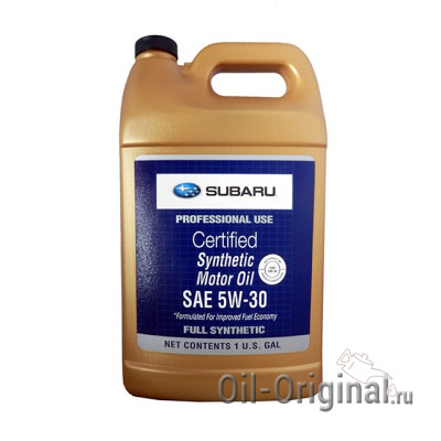 Моторное масло SUBARU Motor Oil Synthetic 5W-30 (3,78л)