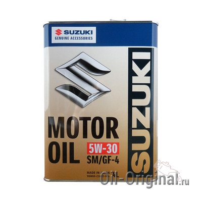 Моторное масло SUZUKI 5W-30 SM/GF-4 (4л)