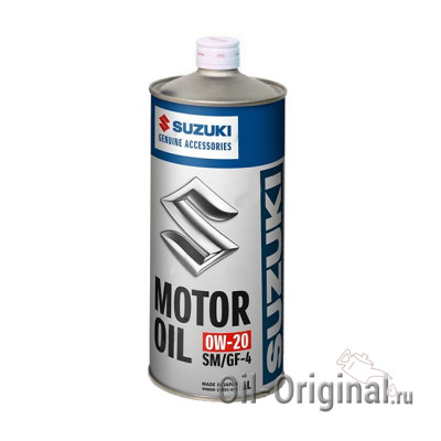 Моторное масло SUZUKI 0W-20 SM/GF-4 (1л)