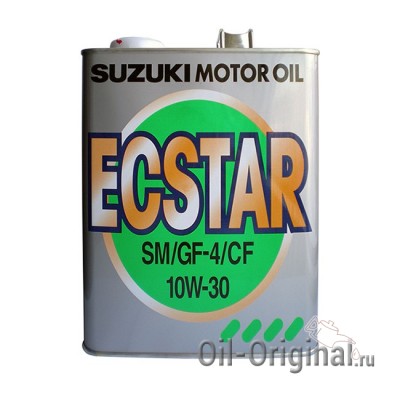 Моторное масло SUZUKI Ecstar 10W-30 SM (3л)
