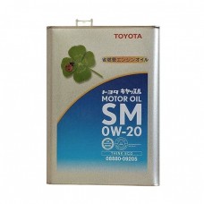 Моторное масло TOYOTA Motor Oil 0W20 SM (4л)