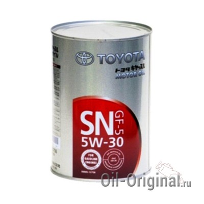 Моторное масло TOYOTA Motor Oil 5W-30 SN (1л)