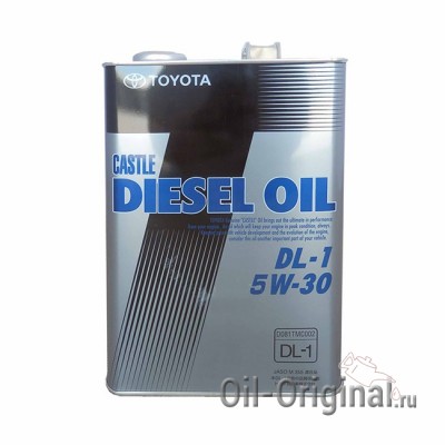 Моторное масло TOYOTA  Castle Diesel Oil 5W-30 DL-1 (4л)