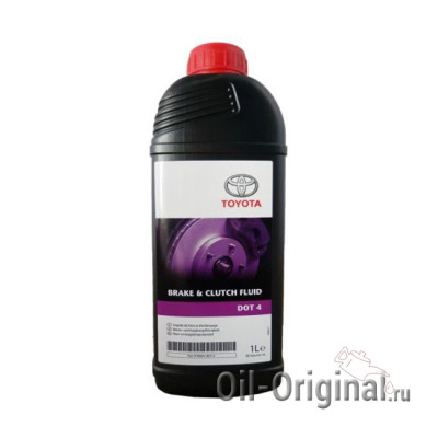 Тормозная жидкость TOYOTA DOT-4 Brake Fluid (1л)