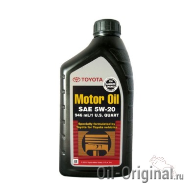 Моторное масло TOYOTA Motor Oil 5W-20 SN/SM (0,946л)