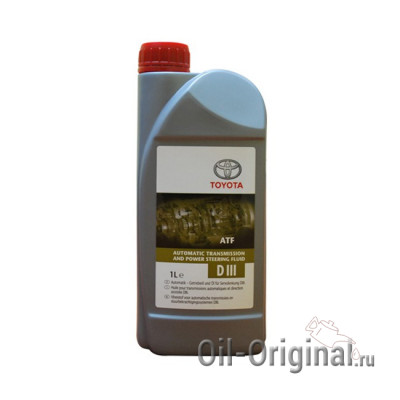 Жидкость для АКПП TOYOTA ATF D-3 (1л)