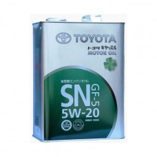 Моторное масло TOYOTA Motor Oil 5W-20 SN (4л)