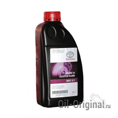 Тормозная жидкость TOYOTA DOT 5.1 Brake&Clutch Fluid  (1л)