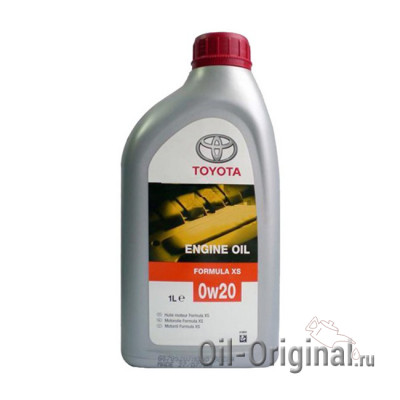 Моторное масло TOYOTA Engine Oil Formula XS 0W-20 SM/SL (1л)
