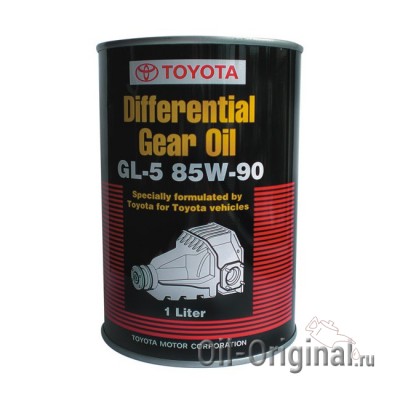 Трансмиссионное масло TOYOTA Differential Gear Oil GL-5 85W-90 (1л)
