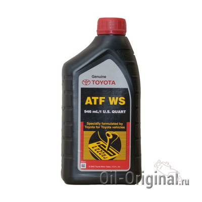 Жидкость для секвентальной AКПП TOYOTA ATF WS (0,946л)