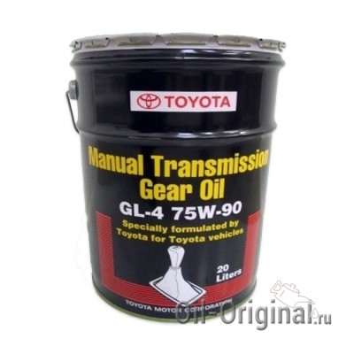 Трансмиссионное масло TOYOTA Hypoid Gear Oil GL-4 75W-90 (20л)