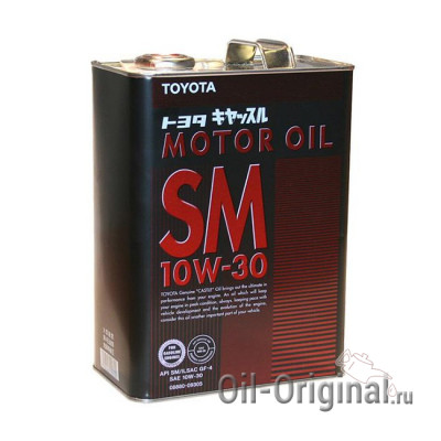 Моторное масло TOYOTA Motor Oil 10W-30 SM (4л)