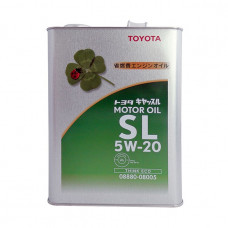 Моторное масло TOYOTA Motor Oil 5W20 SL (4л)
