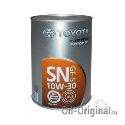 Моторное масло TOYOTA Motor Oil 10W-30 SN (1л)