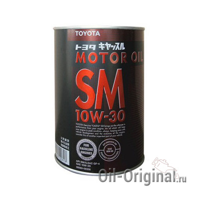 Моторное масло TOYOTA Motor Oil 10W-30 SM (1л)