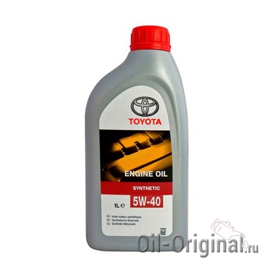Моторное масло TOYOTA Engine Oil Synthetic 5W-40 SL/CF (1л)