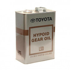 Трансмиссионное масло TOYOTA Hypoid Gear Oil LSD GL-5 85W-90 (4л) Трансмиссионное масло TOYOTA Hypoid Gear Oil LSD GL-5 85W-90 (4л)