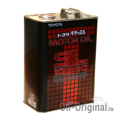 Моторное масло TOYOTA Motor Oil 10W-30 SL (4л)