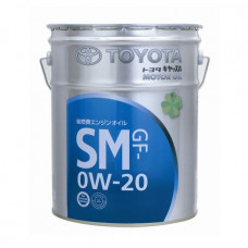 Моторное масло TOYOTA Motor Oil 0W20 SM (20л)