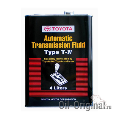 Жидкость для АКПП TOYOTA ATF Type T-4 (4л)