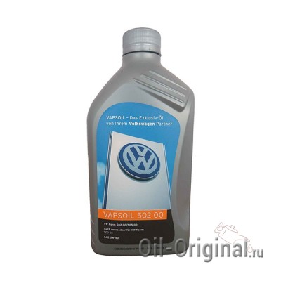 Моторное масло VAPSOIL Volkswagen 502 00 5W-40 (1л)