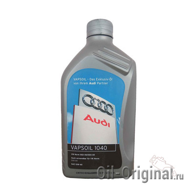Моторное масло VAPSOIL Audi 10W-40 (1л)