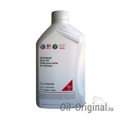 Трансмиссионное масло VOLKSWAGEN 75W-90 G005 000 (1л)