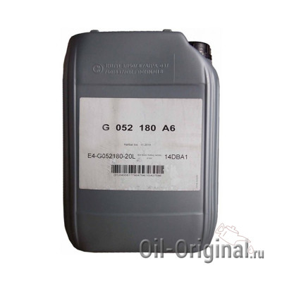 Жидкость для АКПП VOLKSWAGEN ATF G052 180 (20л)